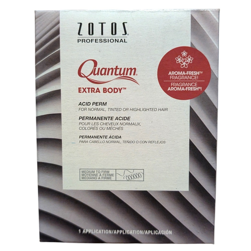 Zotos Professional Quantum Extra Body Acid Perm Permanent Kit‎ Medium Firm Hair